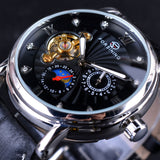 Diamond Mechanical Watch, Star Sun Hollow Machinery