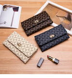 Korean Version of the New Wallet, Multi-Splicing Embossing Card Holder