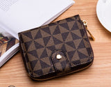 Korean Version of the New Wallet, Multi-Splicing Embossing Card Holder