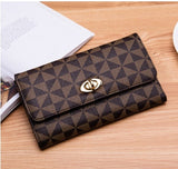 Korean Version of the New Wallet, Multi-Splicing Embossing Card Holder