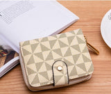 Korean Version of the New Wallet, Multi-Splicing Embossing Card Holder