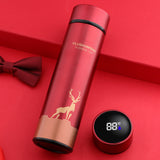 Smart Temperature Display Insulated Stainless Steel Vacuum Cup – Frosted Finish