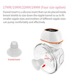 V. Cool Newly Upgraded Wearable Electric Breast, Invisible Breast-Collecting Silent Pump