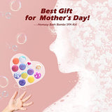 14 Pieces of Explosive Salt Ball Gift Box with Various Fragrance, Bubble Bath Bomb, Bath Balls