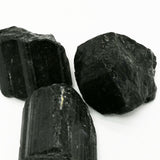 Natural Black Tourmaline Rough Stones 100g – Multi-size Raw Crystal Pieces