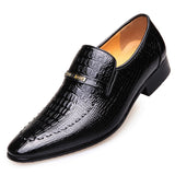 OV 3195 Men's Embossed Leather Low-top Casual Shoes