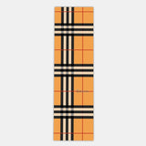 Brown Plaid Double-warped Longboard Grip Tape, DIY Skateboard Sandpaper Sheet