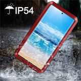 Three Anti-armor Anti-Fall Suitable for Samsung Note 20 Ultra Metal Silicone Protective Shell Waterproof Sets