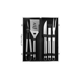Aluminum Box Stainless Steel Grill Set, BBQ Barbecue Tools
