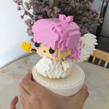 Micro-particle Building Blocks, Assembled Multifunctional Puzzle Toy for Girls