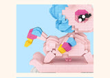 Micro-particle Building Blocks, Assembled Multifunctional Puzzle Toy for Girls