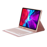 Compatible with Apple, Air10.9 iPad10.2 Pen Slot Bluetooth Keyboard Leather Case Pro9.7 Air2 Mini45 Detachable Keyboard Cover