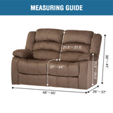 Elastic Full-inclusive Rocking Chair Cover, American Sofa Cover, Protective Thick Fabric Three Seat Recliner Cover