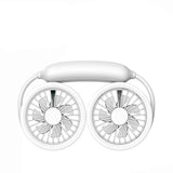 Retractable Hanging Neck Mini USB Charging Folding Portable Lazy Summer Leafless Small Fan