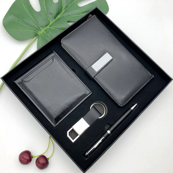 Business Pen Keychain Wallet Set, Gift Idea