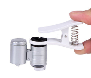 Cross-border Spot Microscope Universal Clip Type Magnifier