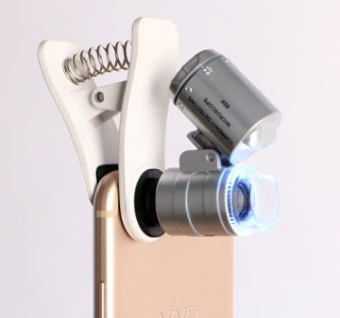 Cross-border Spot Microscope Universal Clip Type Magnifier