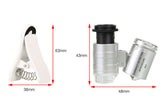 Cross-border Spot Microscope Universal Clip Type Magnifier