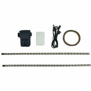 LED Strip Flashlight RGB Bar Lamp, Electric Scooter Skateboard, Night Safety Light Scooter, Decorative Lamp
