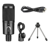 High Sampling Rate, Computer Game Live K Song Recording USB Condenser Microphone