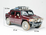 Hummer 2003 H2 SUV Simulation Alloy Car Model