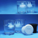 Polar Bear Penguin Jelly & Chocolate Ice Cube Silicone Mold – Cute Animal Shape DIY Dessert Maker