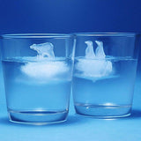 Polar Bear Penguin Jelly & Chocolate Ice Cube Silicone Mold – Cute Animal Shape DIY Dessert Maker