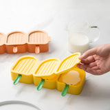 Silicone Bird Shape Ice Cream Mold, Popsicle Mould with Sticks, DIY Dessert Cake Decoration Tool
