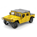 Alloy Toy Car Model Hummer Soft Top