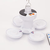 Solar LED Torch, USB Rechargeable Outdoor Camping Festival Lamp, Emergency Portable Searchlights