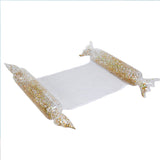 New Candy Sequin Water Recliner, Inflatable Floating Hammock Bed for Summer