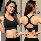 Hot Women's Sports Bra, Seamless Yoga Underwear, Exercise Tank Vest