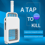 Efficient Photocatalyst Household Mosquito Killer Lamp, 2-in-1 LED Insect Racket, USB Creative Trap, Artifact Bug Zapper