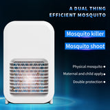 Efficient Photocatalyst Household Mosquito Killer Lamp, 2-in-1 LED Insect Racket, USB Creative Trap, Artifact Bug Zapper