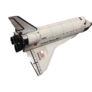 Space Shuttle, 3D Paper Model, DIY Handmade Paper Mold, Decoration Toy