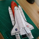 Space Shuttle, 3D Paper Model, DIY Handmade Paper Mold, Decoration Toy