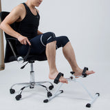 HW086 Portable Pedal Exerciser, Leg Fitness Machine, Mini Bicycle Sports Gym Equipment, Foldable Indoor Fitness Treadmill Stepper