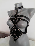PU Erotic Fetish Dress, Adult Exotic Camisole Bondage, Women's Clothing Accessories, Body Belt Leather Straps