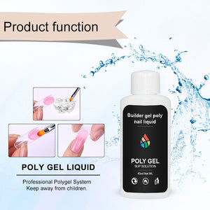 Nail Sina Quick Dry Water Gel, Wash Glue, Phototherapy Cleaner