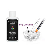 Nail Sina Quick Dry Water Gel, Wash Glue, Phototherapy Cleaner