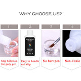 Nail Sina Quick Dry Water Gel, Wash Glue, Phototherapy Cleaner