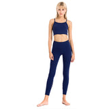 Professional Yoga Suit, Female Running Dance Quick-drying Wicking Sports Fitness Yoga Bra and Cutting Woven Yoga Pants