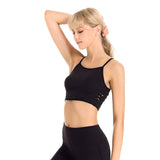 Professional Yoga Suit, Female Running Dance Quick-drying Wicking Sports Fitness Yoga Bra and Cutting Woven Yoga Pants