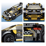 Racing Car Model, Assembling Building Blocks Toy Gift