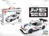 Small Particles Assembled Sports Car Toy Building Blocks