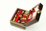 52-piece Miniature Dollhouse Accessories Set – Mini Jewelry Box Model Scene by Honghao, B145