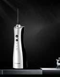 Mornwell Hand-held Dental Flusher, D50Bs Portable Dental Scaler Induction Charging 5 Nozzles