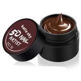 Painted Metal, 5D Three-dimensional Nail Phototherapy, Pull Line, Nail Polish Glue