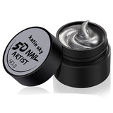 Painted Metal, 5D Three-dimensional Nail Phototherapy, Pull Line, Nail Polish Glue