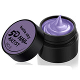 Painted Metal, 5D Three-dimensional Nail Phototherapy, Pull Line, Nail Polish Glue
